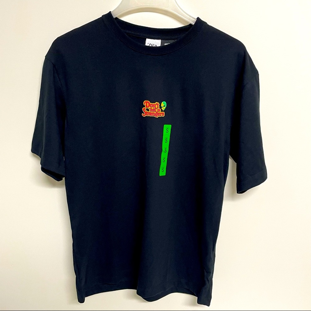 Zara Steven Rhodes Don’t Talk To Strangers Alien Tee